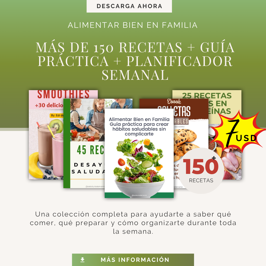 Todo lo que incluye la colección Alimentar Bien en Familia