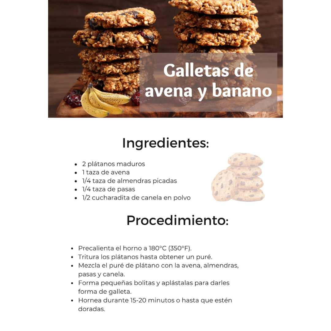 Ejemplo de receta de galleta