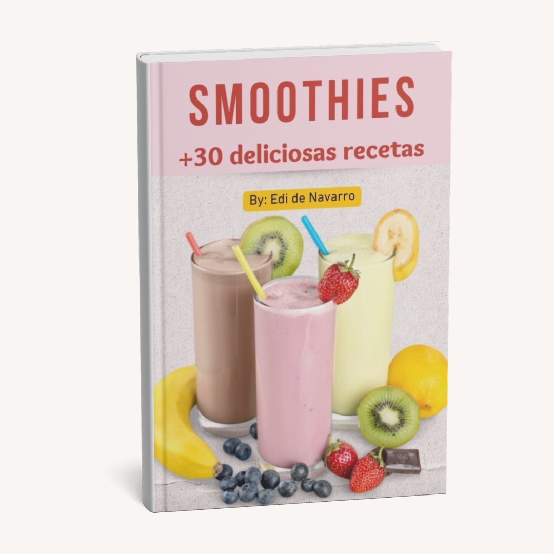 Portada del recetario 30+ Smoothies